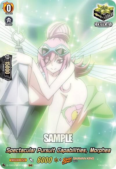 Spectacular Pursuit Capabilities, Morphea (SKR), D-TB03: Shaman King D-TB03/SKR143EN