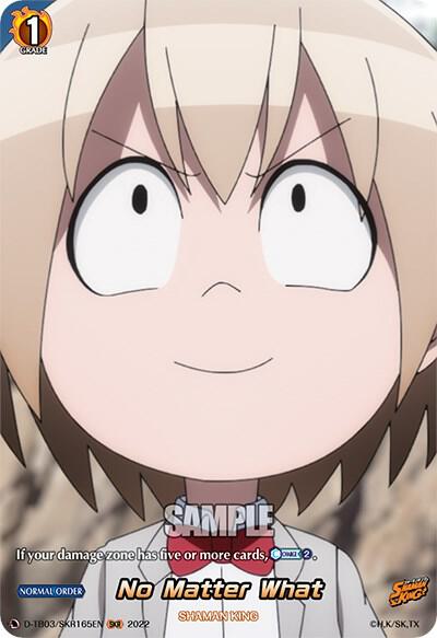 No Matter What (SKR), D-TB03: Shaman King D-TB03/SKR165EN