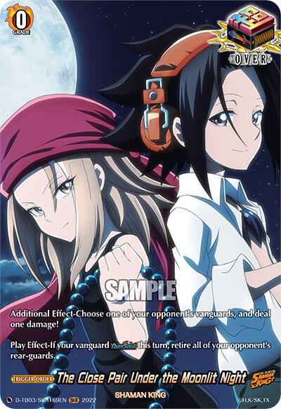 The Close Pair Under the Moonlit Night (SKR), D-TB03: Shaman King D-TB03/SKR169EN