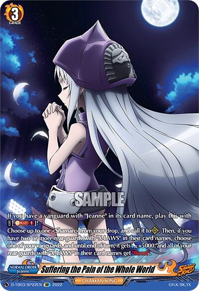 Suffering the Pain of the Whole World (SP), D-TB03: Shaman King D-TB03/SP22EN