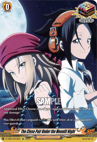 The Close Pair Under the Moonlit Night (SP), D-TB03: Shaman King D-TB03/SP23EN