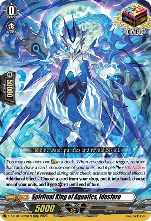 Spiritual King of Aquatics, Idosfaro (ORR), DZ-BT01: Fated Clash DZ-BT01/026EN