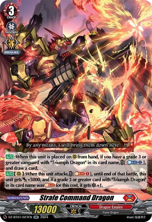 Strafe Command Dragon, DZ-BT01: Fated Clash DZ-BT01/027EN