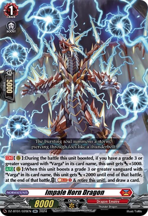 Impale Horn Dragon, DZ-BT01: Fated Clash DZ-BT01/028EN