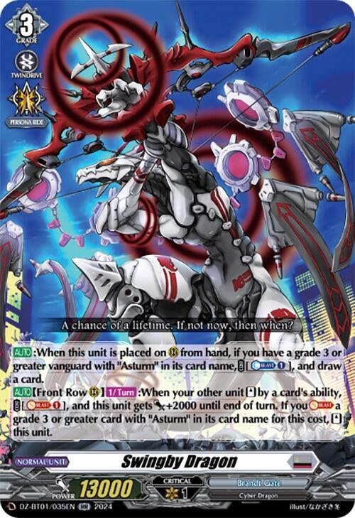 Swingby Dragon, DZ-BT01: Fated Clash DZ-BT01/035EN