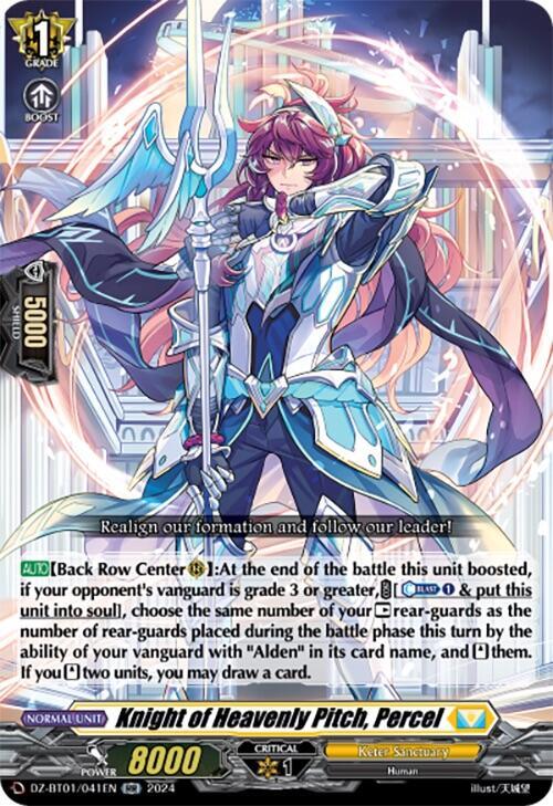Knight of Heavenly Pitch, Percel, DZ-BT01: Fated Clash DZ-BT01/041EN
