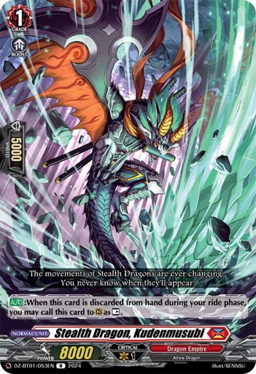 Stealth Dragon, Kudenmusubi, DZ-BT01: Fated Clash DZ-BT01/053EN
