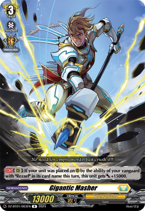 Gigantic Masher, DZ-BT01: Fated Clash DZ-BT01/063EN