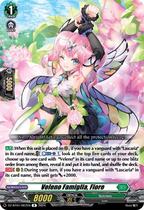 Veleno Famiglia, Fiore, DZ-BT01: Fated Clash DZ-BT01/067EN