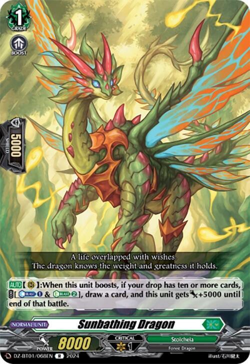 Sunbathing Dragon, DZ-BT01: Fated Clash DZ-BT01/068EN