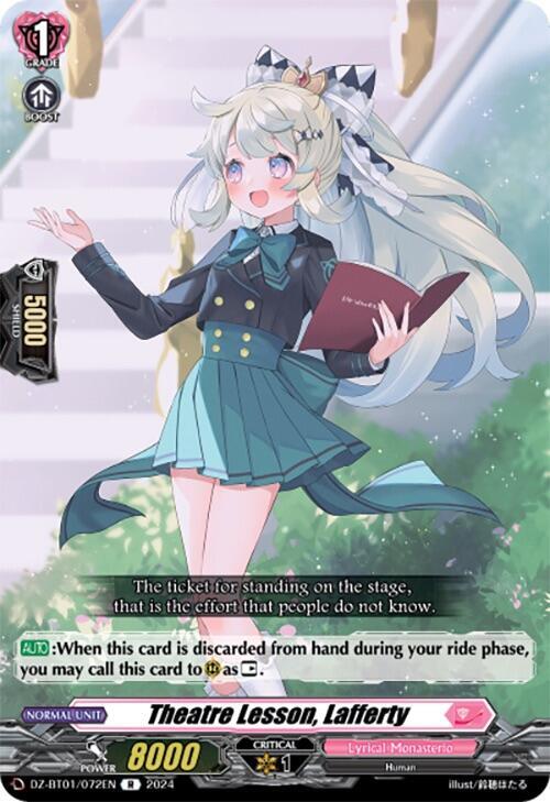 Theatre Lesson, Lafferty, DZ-BT01: Fated Clash DZ-BT01/072EN