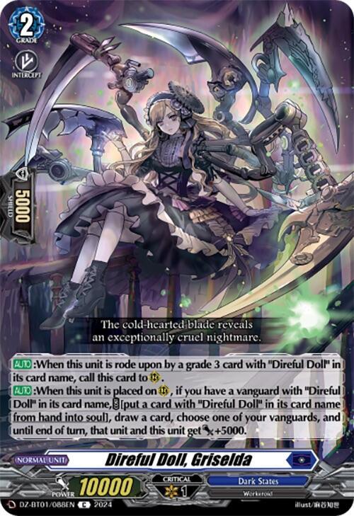 Direful Doll, Griselda, DZ-BT01: Fated Clash DZ-BT01/088EN