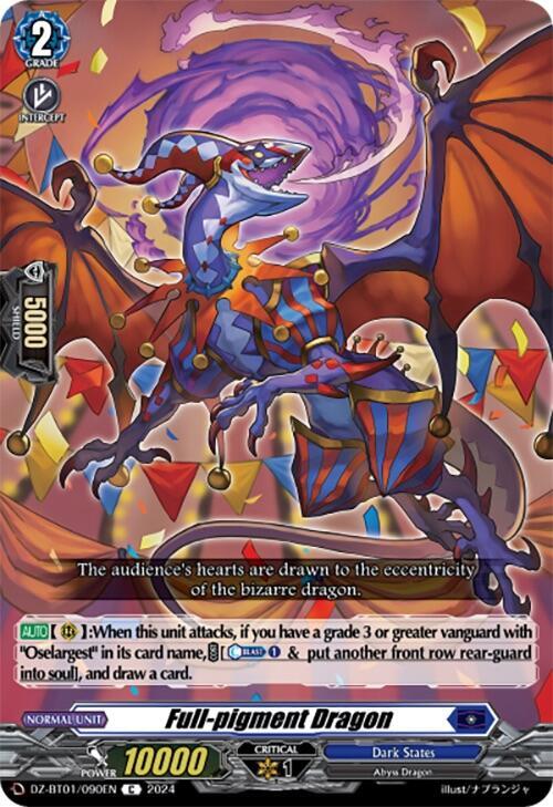Full-pigment Dragon, DZ-BT01: Fated Clash DZ-BT01/090EN