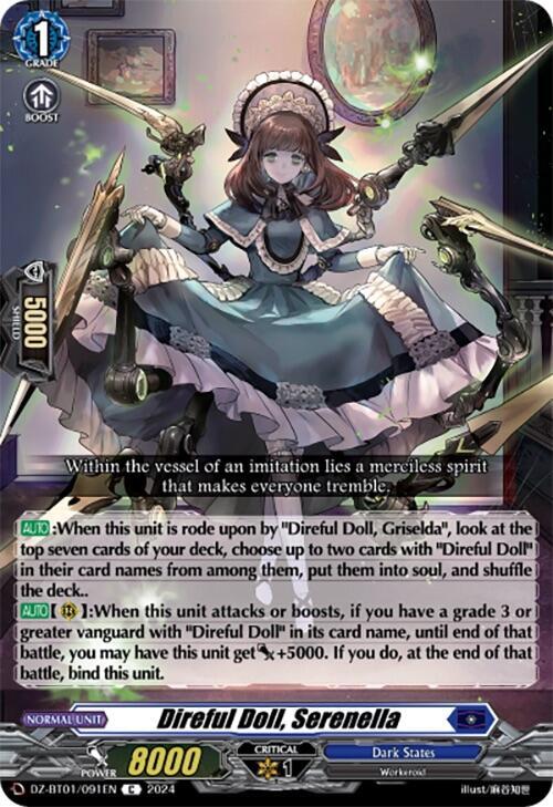 Direful Doll, Serenella, DZ-BT01: Fated Clash DZ-BT01/091EN