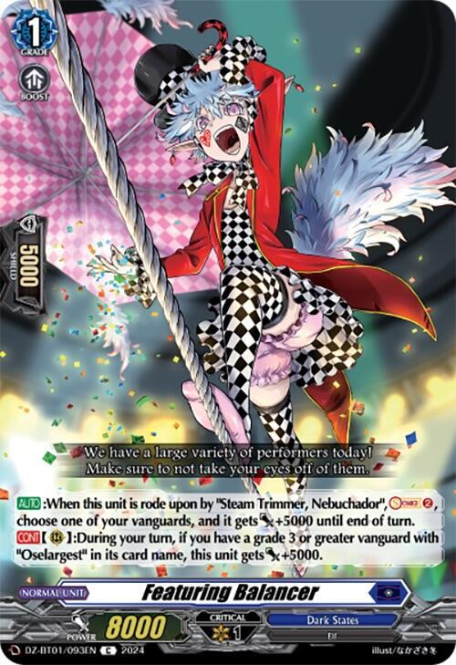 Featuring Balancer, DZ-BT01: Fated Clash DZ-BT01/093EN