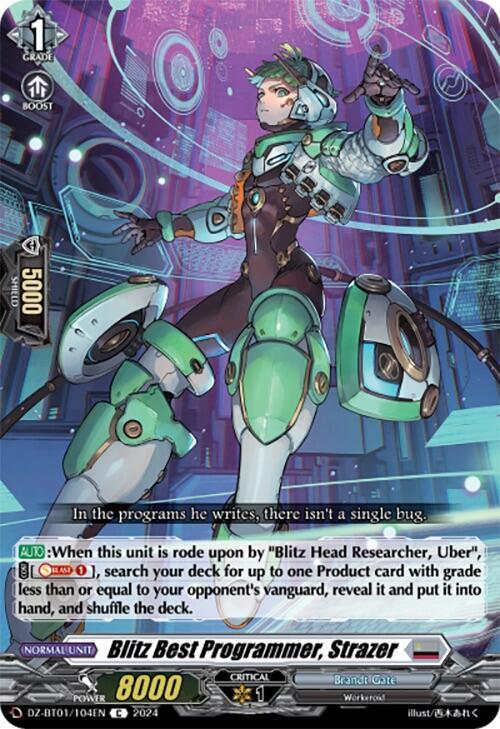 Blitz Best Programmer, Strazer, DZ-BT01: Fated Clash DZ-BT01/104EN