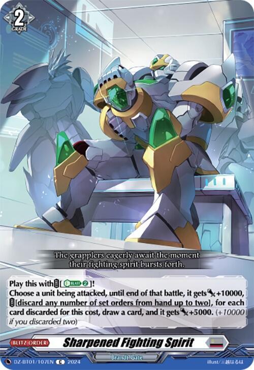 Sharpened Fighting Spirit, DZ-BT01: Fated Clash DZ-BT01/107EN