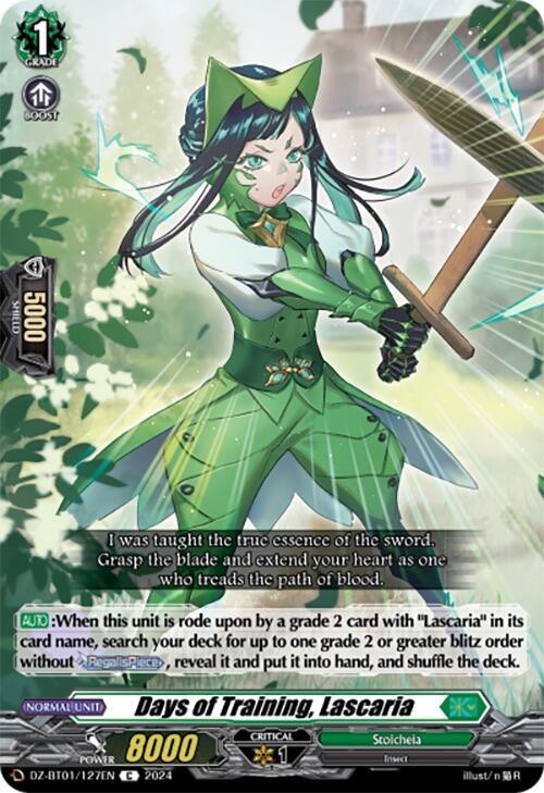 Days of Training, Lascaria, DZ-BT01: Fated Clash DZ-BT01/127EN