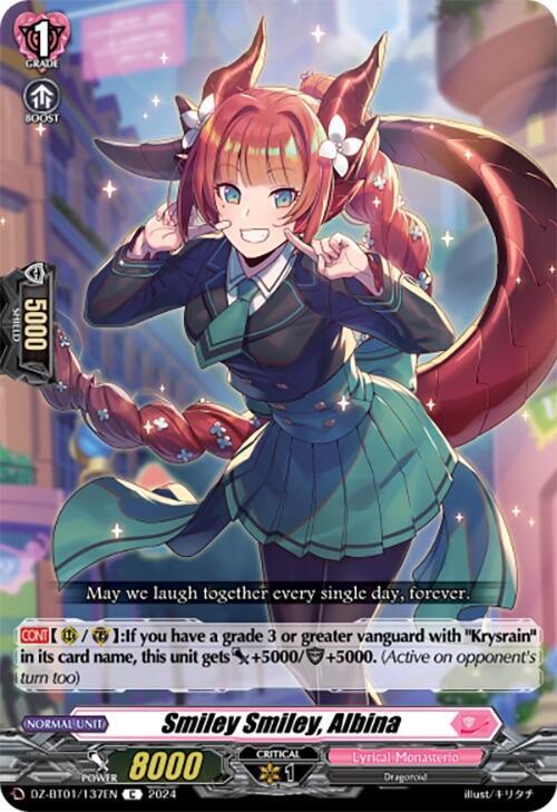 Smiley Smiley, Albina, DZ-BT01: Fated Clash DZ-BT01/137EN