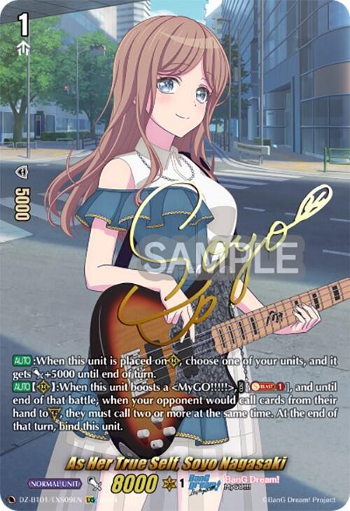 As Her True Self, Soyo Nagasaki (EXS), DZ-BT01: Fated Clash DZ-BT01/EXS09EN