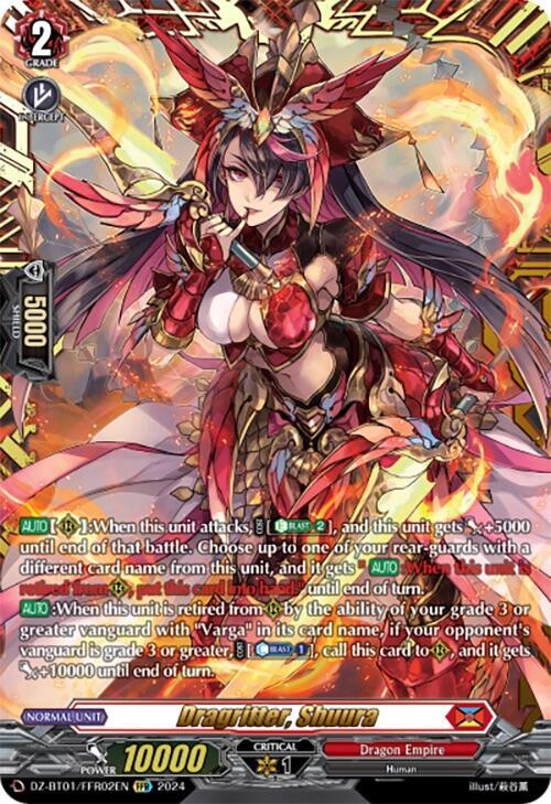 Dragritter, Shuura (FFR), DZ-BT01: Fated Clash DZ-BT01/FFR02EN