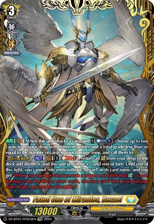 Fated One of Miracles, Rezael (FFR), DZ-BT01: Fated Clash DZ-BT01/FFR10EN