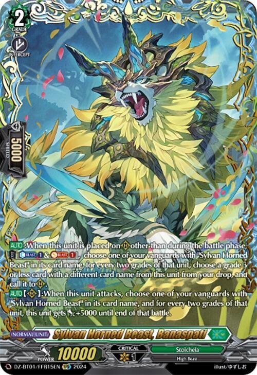 Sylvan Horned Beast, Banaspati (FFR), DZ-BT01: Fated Clash DZ-BT01/FFR15EN