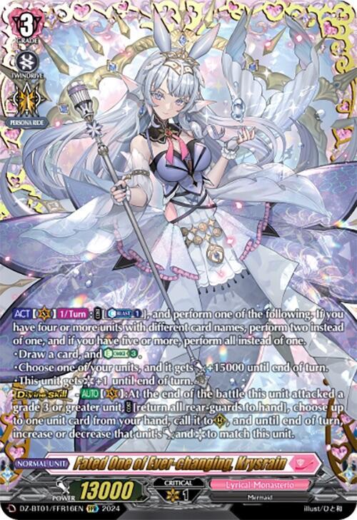 Fated One of Ever-changing, Krysrain (FFR), DZ-BT01: Fated Clash DZ-BT01/FFR16EN