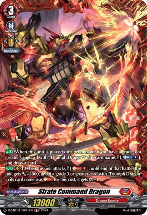 Strafe Command Dragon (FR), DZ-BT01: Fated Clash DZ-BT01/FR01EN
