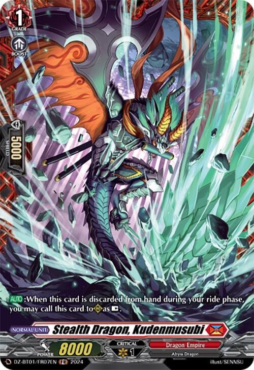 Stealth Dragon, Kudenmusubi (FR), DZ-BT01: Fated Clash DZ-BT01/FR07EN
