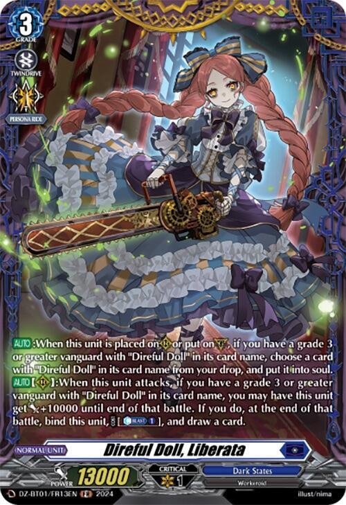 Direful Doll, Liberata (FR), DZ-BT01: Fated Clash DZ-BT01/FR13EN