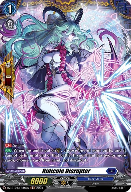 Ridicule Disrupter (FR), DZ-BT01: Fated Clash DZ-BT01/FR16EN