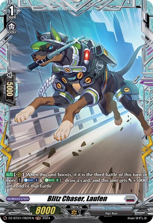 Blitz Chaser, Laufen (FR), DZ-BT01: Fated Clash DZ-BT01/FR22EN