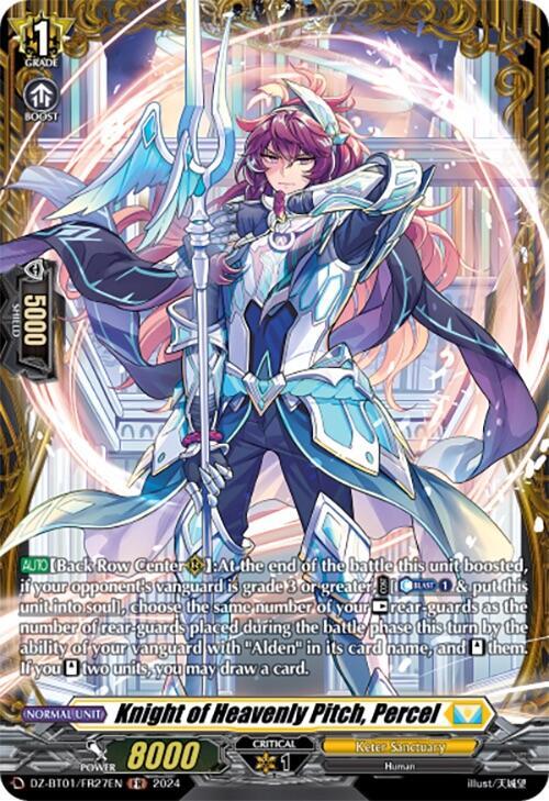 Knight of Heavenly Pitch, Percel (FR), DZ-BT01: Fated Clash DZ-BT01/FR27EN