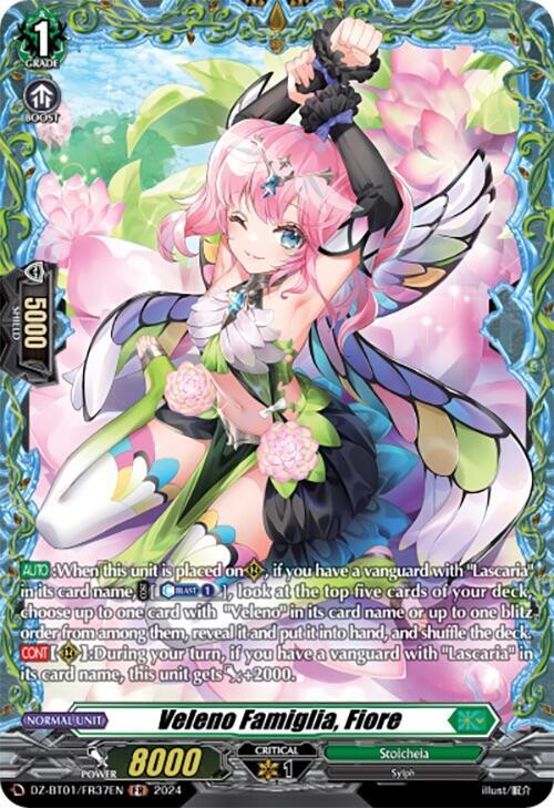 Veleno Famiglia, Fiore (FR), DZ-BT01: Fated Clash DZ-BT01/FR37EN