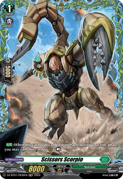Scissors Scorpio (FR), DZ-BT01: Fated Clash DZ-BT01/FR39EN