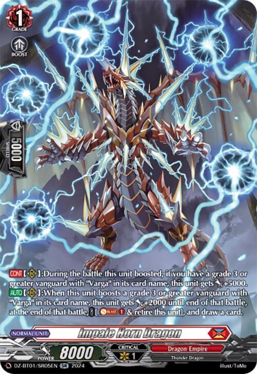 Impale Horn Dragon (SR), DZ-BT01: Fated Clash DZ-BT01/SR05EN