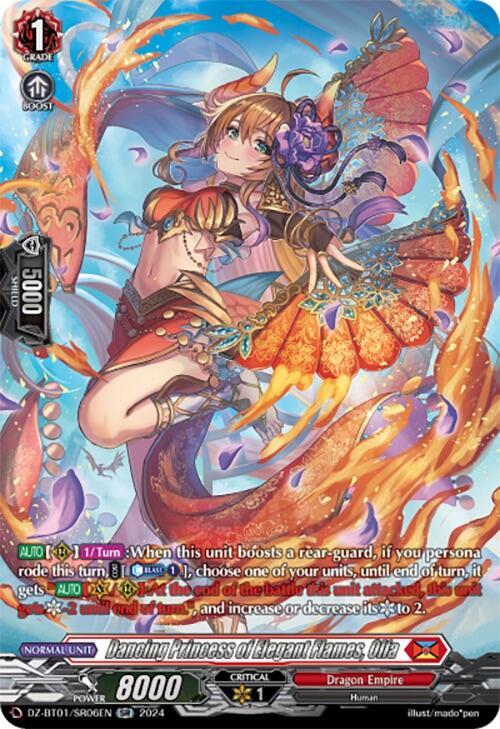 Dancing Princess of Elegant Flames, Olfa (SR), DZ-BT01: Fated Clash DZ-BT01/SR06EN