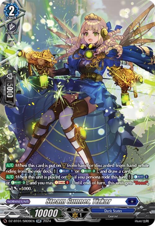 Steam Gunner, Tizkar (SR), DZ-BT01: Fated Clash DZ-BT01/SR09EN