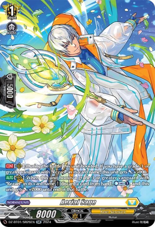 Aerial Sage (SR), DZ-BT01: Fated Clash DZ-BT01/SR26EN