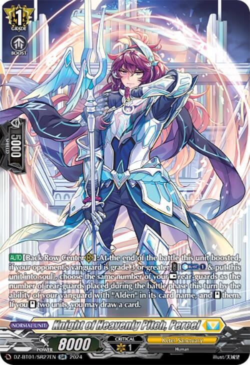 Knight of Heavenly Pitch, Percel (SR), DZ-BT01: Fated Clash DZ-BT01/SR27EN