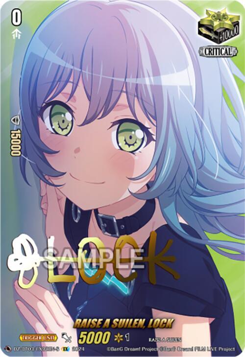 RAISE A SUILEN, LOCK (EX) (Foil), DZ-BT03: Dimensional Transcendence DZ-BT03/EX32EN-S