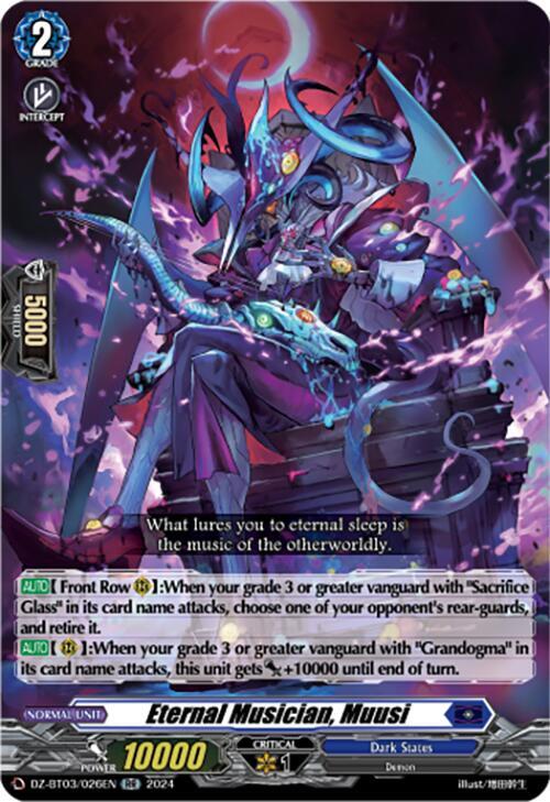Eternal Musician, Muusi, DZ-BT03: Dimensional Transcendence DZ-BT03/026EN