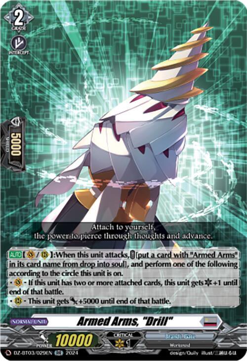 Armed Arms, "Drill", DZ-BT03: Dimensional Transcendence DZ-BT03/029EN