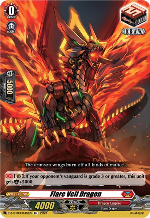 Flare Veil Dragon (R+), DZ-BT03: Dimensional Transcendence DZ-BT03/045EN