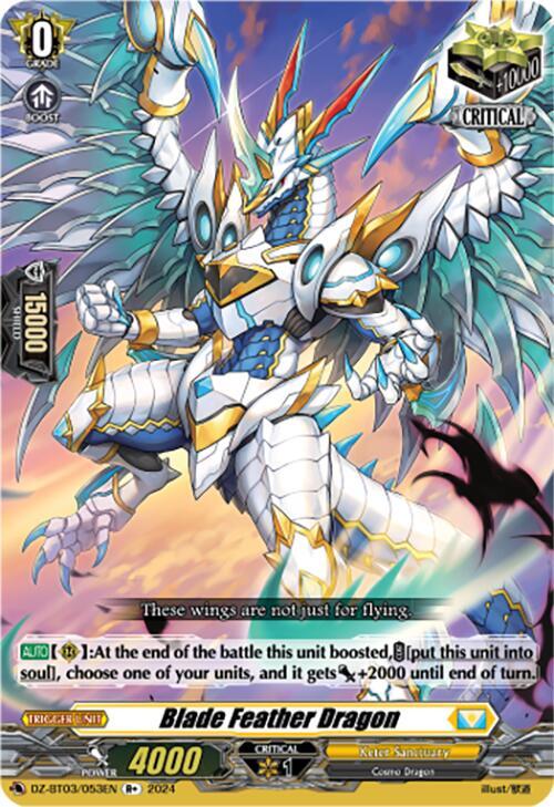 Blade Feather Dragon (R+), DZ-BT03: Dimensional Transcendence DZ-BT03/053EN
