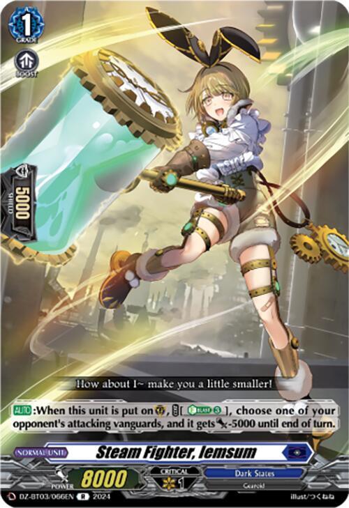 Steam Fighter, Iemsum, DZ-BT03: Dimensional Transcendence DZ-BT03/066EN