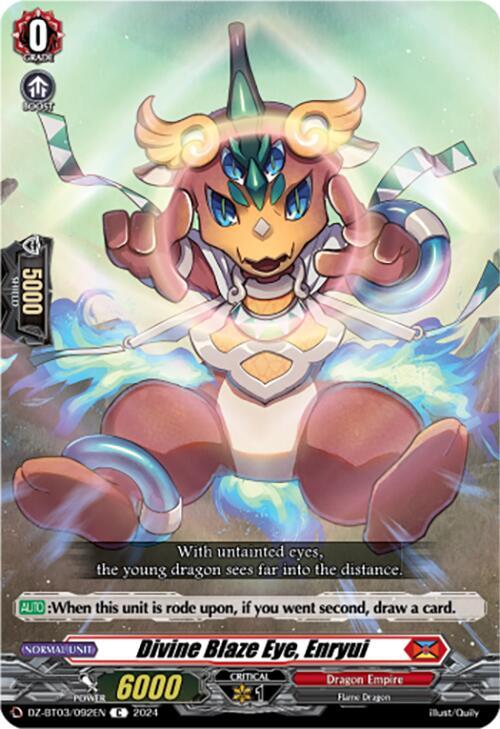 Divine Blaze Eye, Enryui, DZ-BT03: Dimensional Transcendence DZ-BT03/092EN
