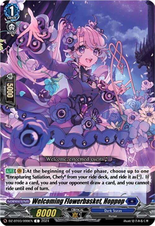 Welcoming Flowerbasket, Hoppop, DZ-BT03: Dimensional Transcendence DZ-BT03/099EN