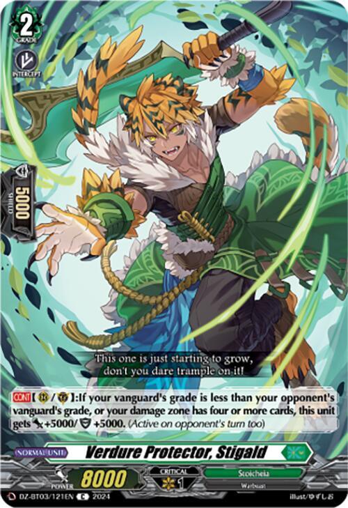 Verdure Protector, Stigald, DZ-BT03: Dimensional Transcendence DZ-BT03/121EN